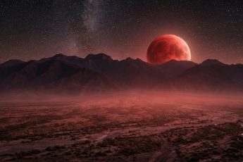 Månen kommer att färgas röd i mer än en timme: när det sker och varifrån det kan ses