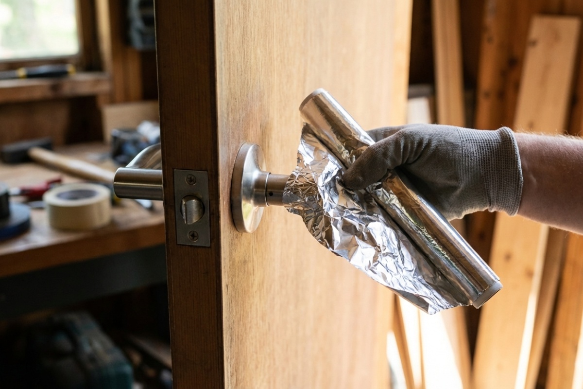 Anledningarna till varför du bör sätta aluminiumfolie på dörrhandtagen – image 1