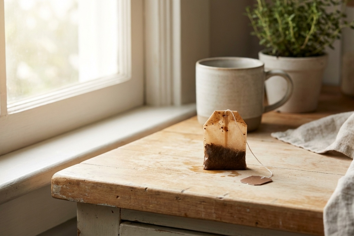 Placera en använd och torr tepåse i den avstängda ugnen: vad den tjänar till och när man ska göra det – image 1