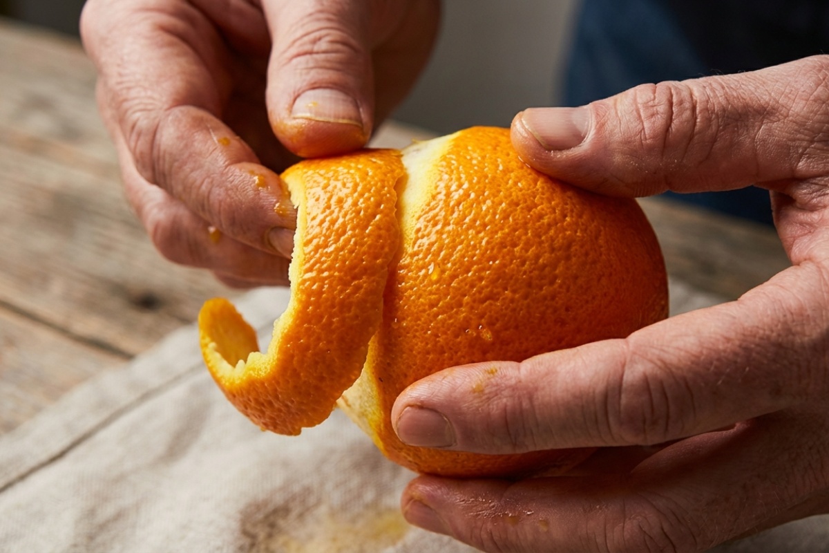 Hur man gör ett avvisande medel mot myror med apelsinskal, enligt en expert – image 1