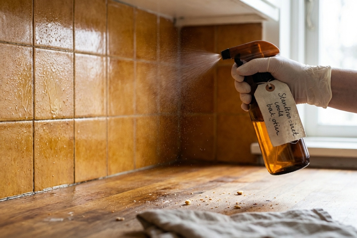 Djuprengöring av kökskakel: metoden för att ta bort det fastbrända fettlagret och återställa glansen med bara ett svep – image 1