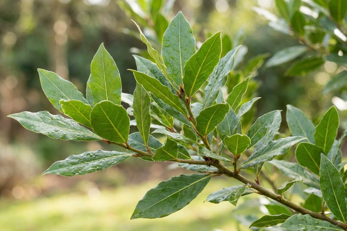Häng en lagerbladskvist i garderoben: vad det är bra för och varför det rekommenderas – image 1