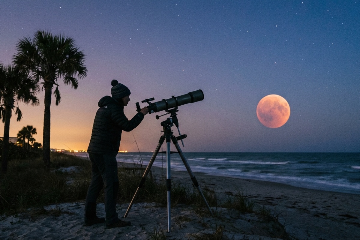 Den exakta tiden för att se den totala månförmörkelsen från Florida i mars 2026 – image 2