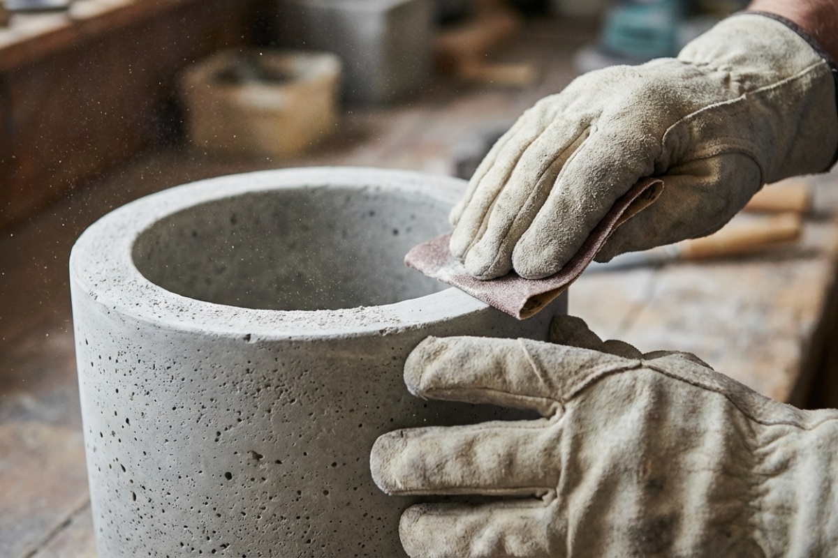 Hon hällde betongblandningen på bubbelplast och resultatet är helt fantastiskt: Låt dig inspireras – image 2