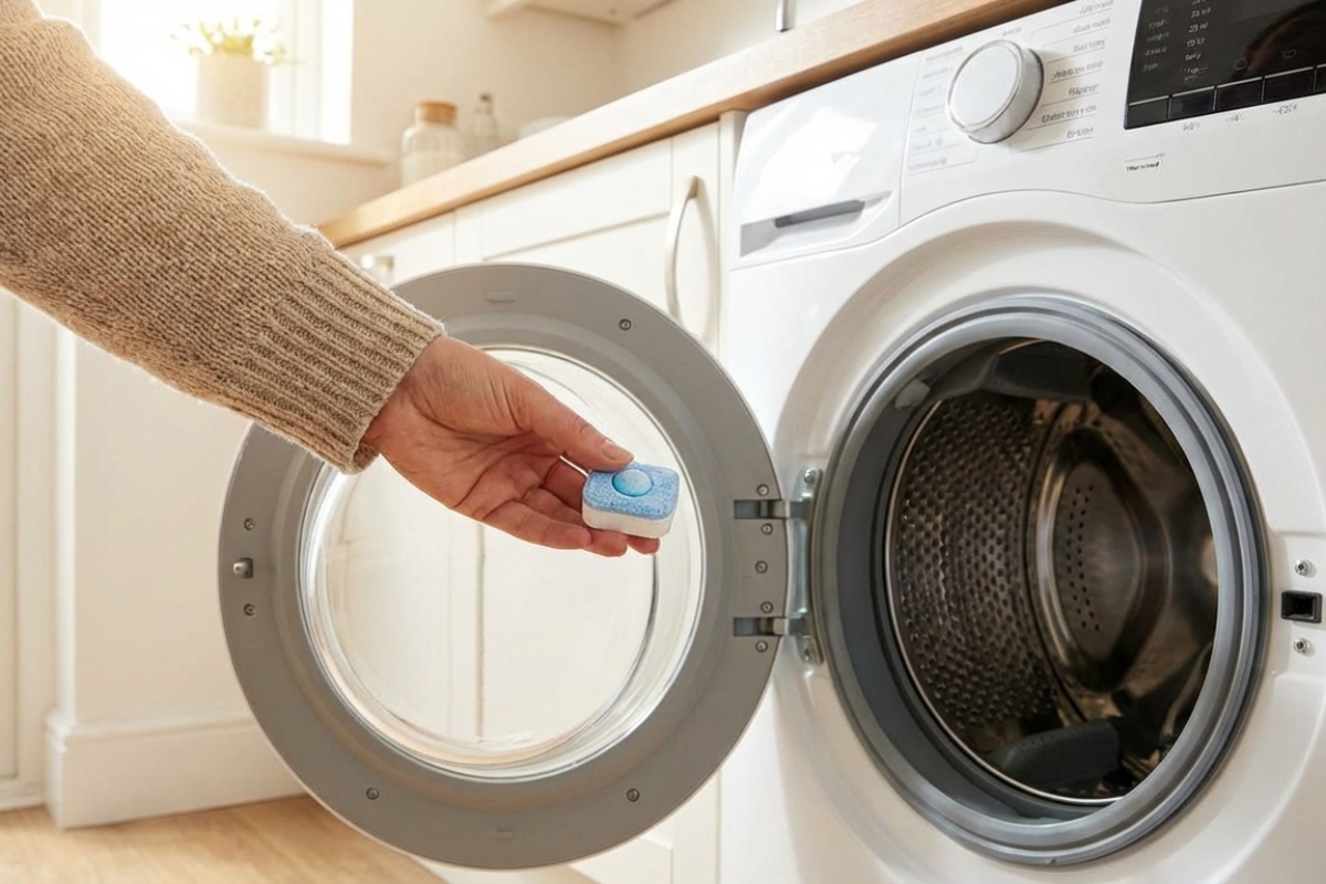 Vad tjänar det till att använda diskmaskinstabletter i tvättmaskinen och varför rekommenderas det? – image 2