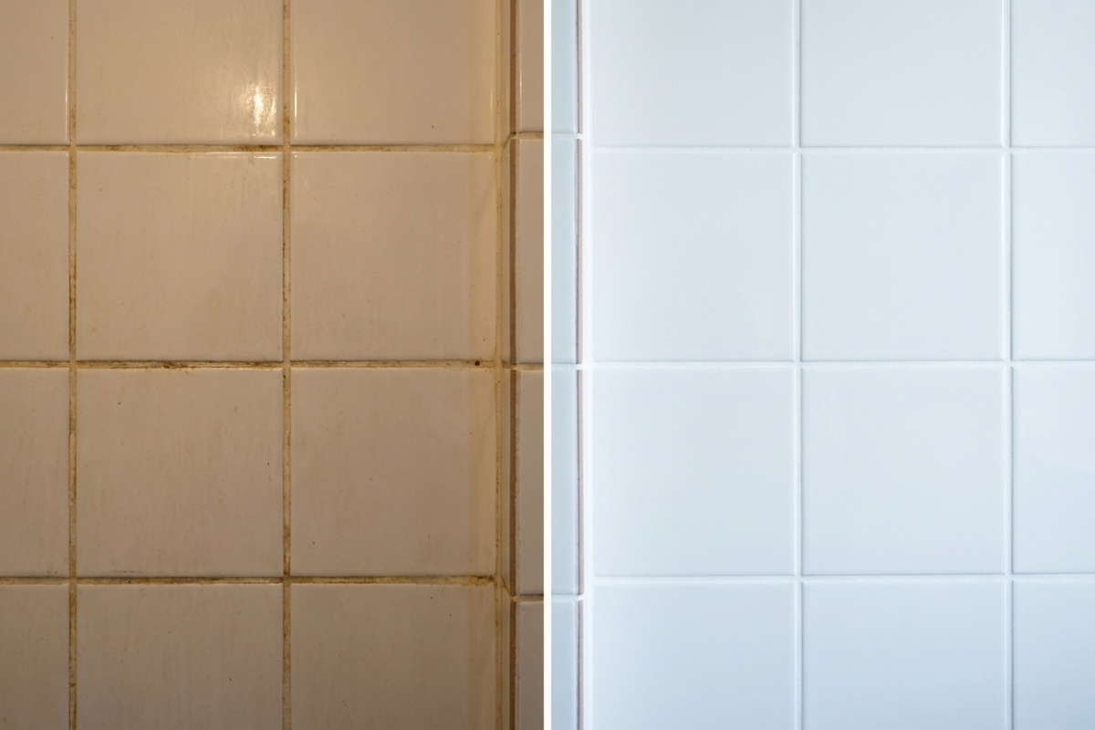 Ättika för fogar: den snabba metoden för att få dem vita igen – image 3