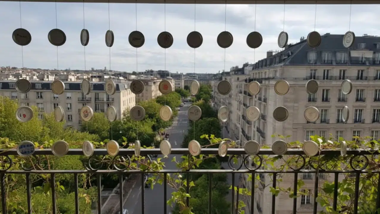 Hänga lock till syltburkar på balkongen: varför det rekommenderas och vad det är till för.